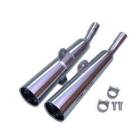 Výfuk MARVING MARVI CM 125 C homologovaný - pár - chrom